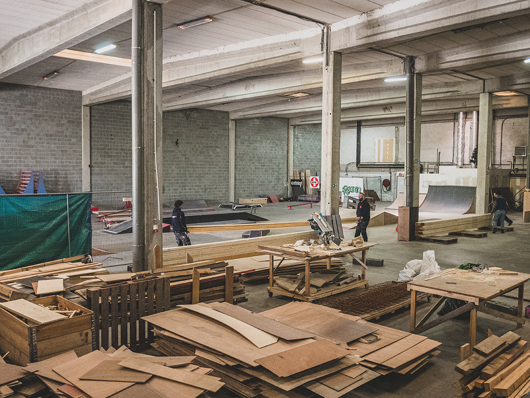 Construction skatepark